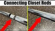 The STRONGEST Connecting Closet Rods EVER!