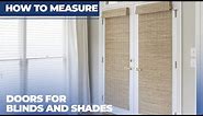 How to Measure Doors for Blinds and Shades | Selectblinds.com