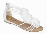 White Wedding Sandals