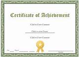 Certificate Maker Online Free Pictures