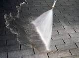 Pressure Washing Roof Shingles Photos