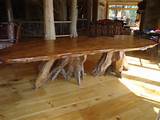 Images of Rustic Dining Room Tables For Sale