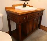 Reclaimed Wood Sink Vanity Pictures