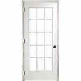 Single French Door Interior