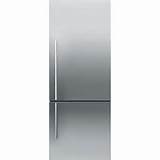 Photos of Stainless Steel Refrigerator With Freezer On Bottom