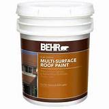 Flat Roof Paint Pictures