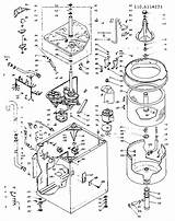 Kenmore 90 Series Washer Parts Images