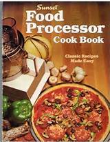 Photos of Food Processor Cookery Books