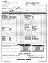 Photos of Cleaning Business Forms