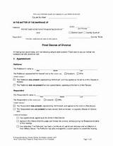 Divorce Papers Texas Pdf Images