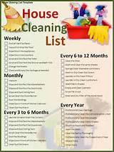 Pictures of Cleaning Service Duties