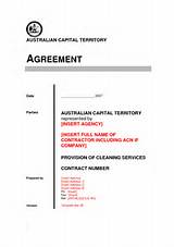 Commercial Cleaning Contract Template Images