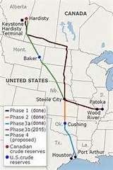 Photos of Keystone Pipeline Map