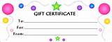 Christmas Gift Certificate Templates Free Printable Images