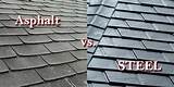 Steel Roofing Vs Asphalt Shingles Cost Photos