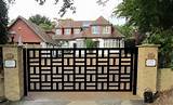 Pictures of Contemporary Wrought Iron Gates