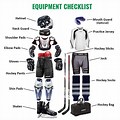 Ice Hockey Equipment List