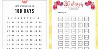 45 Day Challenge Countdown Printable