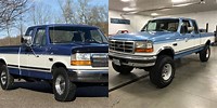 96 Ford F 250 Turquoise