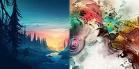 Art-Related Laptop Backgrounds