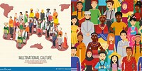 Cultural People Illustration Vector