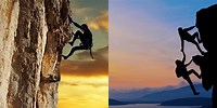 Free Pictures of People Climbing Mountains