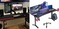 Gaming Desk for Dual Monitors