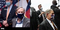 Governor Abbott Wearing Face Mask