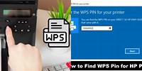 My HP Printer WPS PIN On Where to Find the 1100