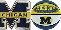 NCAA Michigan Wolverines Basketball Patch