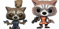 Rocket Raccoon X Groot Funko POP