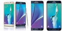 Samsung Galaxy Note 5 and S6 Edge Plus