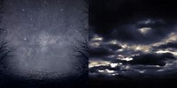 Scary Night Sky Texture
