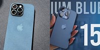iPhone 15 Plus Blue Titanium