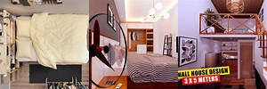 3X5 Square Meter Bedroom