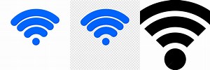 Contoh Pencarian Simbol Wi-Fi