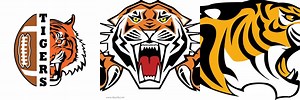 Football Tiger Logo Clip Art