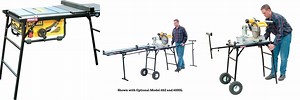 Rousseau Folding Miter Saw Table