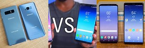 Samsung Galaxy S8 Plus vs Note 8