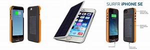 Solar Powered iPhone Charger Case