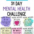 1 Month Challenges Mental Health
