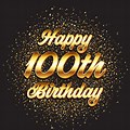 100th Birthday Clip Art Free Graphics