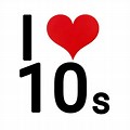 10s Logo Keren