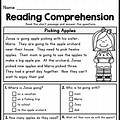 1st Grade Reading Skills Worksheets