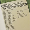30-Day Art Challenge Seattle