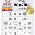 30-Day Book Challenge Reading