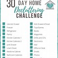 30-Day Declutter Check List Printer