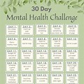 30-Day Mental Health Challenge for Work