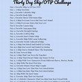 30-Day OTP Writing Challenge