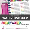 30-Day Water Challenge Print Off